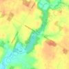 Conestogo River topographic map, elevation, terrain