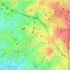 Ground topographic map, elevation, terrain