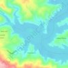 Ilha do Lombo topographic map, elevation, terrain