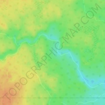 Richibucto River topographic map, elevation, terrain