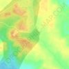 Lagoa do Seixo topographic map, elevation, terrain
