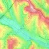 Ialoveni topographic map, elevation, terrain