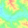 Crow Creek topographic map, elevation, terrain