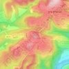 Castel National Site topographic map, elevation, terrain