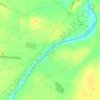 Boyne topographic map, elevation, terrain