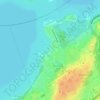 Britannia Beach topographic map, elevation, terrain
