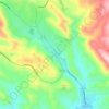 Mariposa topographic map, elevation, terrain