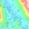 Primrose River topographic map, elevation, terrain