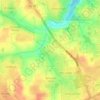 Fuquay-Varina topographic map, elevation, terrain