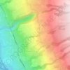 La Petite Ravine topographic map, elevation, terrain