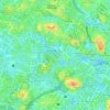 Singapore River topographic map, elevation, terrain