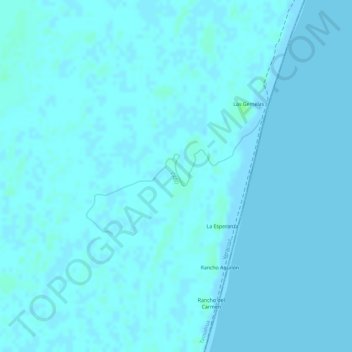 CABO topographic map, elevation, terrain