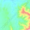 Manambolo topographic map, elevation, terrain