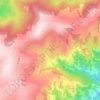 Chinchin topographic map, elevation, terrain