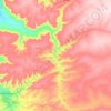 Ribeirão da Boa Sorte topographic map, elevation, terrain