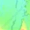 Обор topographic map, elevation, terrain
