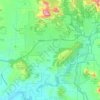Sedona City Limit topographic map, elevation, terrain