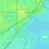 Kissimmee topographic map, elevation, terrain