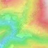 Wet Land topographic map, elevation, terrain