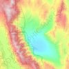 Saline Valley topographic map, elevation, terrain