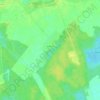 Авколево topographic map, elevation, terrain