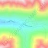 Ophir topographic map, elevation, terrain