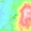 Hamalla e Mark Zeqirit topographic map, elevation, terrain