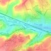 Westbrook Mere topographic map, elevation, terrain