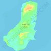 Pulau Subi Besar topographic map, elevation, terrain