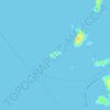 Yellow Island topographic map, elevation, terrain