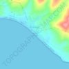Playa de Bolonia topographic map, elevation, terrain