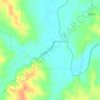 Riggin Branch topographic map, elevation, terrain