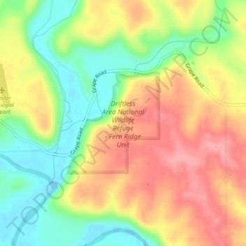 Driftless Area National Wildlife Refuge - Fern Ridge Unit topographic ...