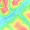 Вейделевка topographic map, elevation, terrain