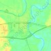 Columbus topographic map, elevation, terrain