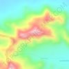 Serra da Guia topographic map, elevation, terrain