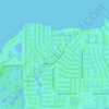 Bass Bay topographic map, elevation, terrain
