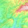 Riu de Montsant topographic map, elevation, terrain