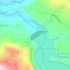 Toutle River Sediment Retention Structure topographic map, elevation, terrain