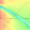Babcock Ridge Lake topographic map, elevation, terrain