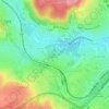 Château de Vilgénis topographic map, elevation, terrain