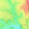 Lubumbashi topographic map, elevation, terrain
