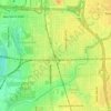 Sexton Park topographic map, elevation, terrain