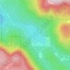 Pass Lake topographic map, elevation, terrain