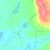 Chris Lake topographic map, elevation, terrain