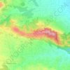 Serra Perenxisa topographic map, elevation, terrain
