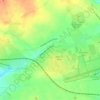 Eglwys Brewis topographic map, elevation, terrain