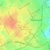 Nurse topographic map, elevation, terrain