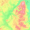 Танама topographic map, elevation, terrain
