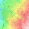 Ravine Saint-Gilles topographic map, elevation, terrain
